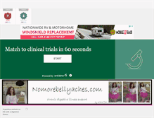 Tablet Screenshot of nomorebellyaches.com